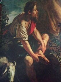 Exodus 3:2 And the angel of the Lord appeared unto him in a flame of fire out of the midst of a bush; and he looked and, behold, the bush burned with fire, and the bush was not consumed.
Painting by Domenico Fetti
